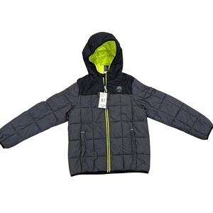 Gerry Torque Puffer Jacket Boys Medium Iron NWT